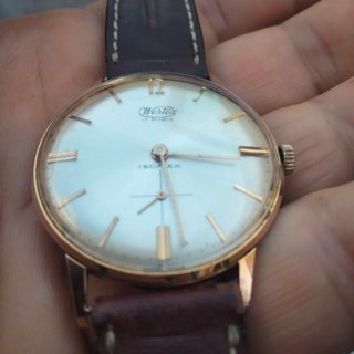 Orologio Wertex Vintage Placcato Oro Anni '60