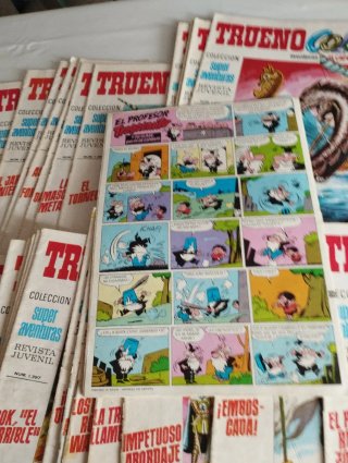38 comics el capitan Trueno años 1970-74