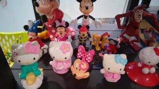 Figuras Disney Mickey Minnie Hello Kitty Pluto
