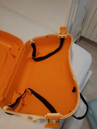 Maleta Infantil Samsonite Naranja Tigre
