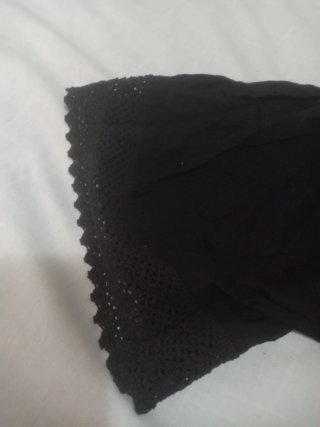 Blusa Southern Cotton Negra Mujer
