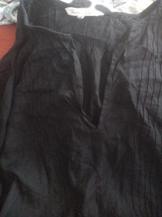 Blusa Southern Cotton Negra Mujer