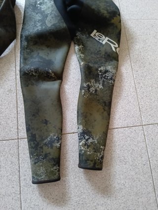 Traje Leroi pesca submarina camuflaje
