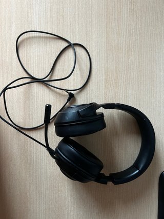 Cascos Gaming Negros con Micrófono