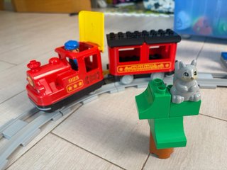 Tren de vapor Duplo town Electrónico Lego.
