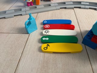 Tren de vapor Duplo town Electrónico Lego.