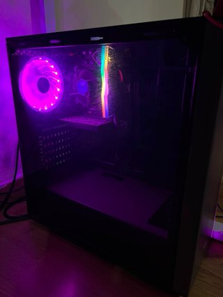 Monitor LG + Torre RGB