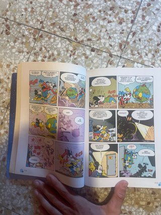 Fumetto di topolino(i signori della galassia)
