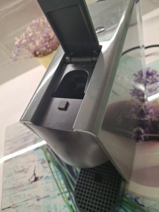 Cafetera Nespresso Cápsulas Gris