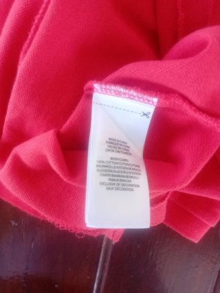 Polo Ralph Lauren 8 anni rosso fragola
