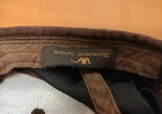 Gorra Adolfo Domínguez Marrón