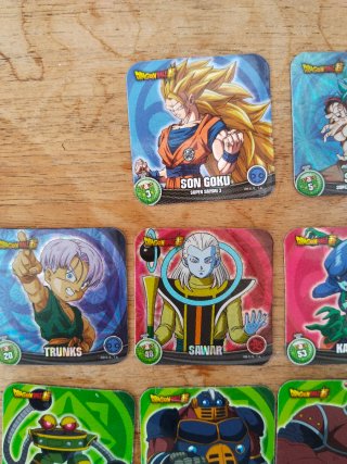 22 Imanes Dragon Ball Super Stacks