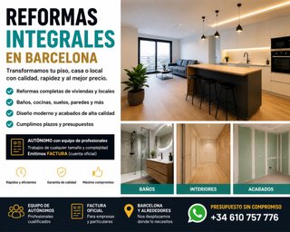 Reformas Integrales Barcelona | Factura