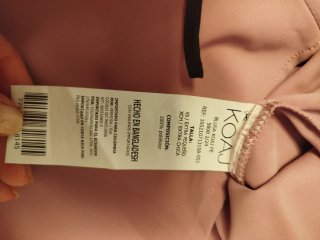 Blusa corta malva