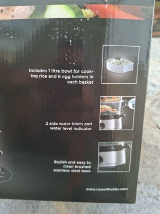 Robot Cocina Vapor Russell Hobbs