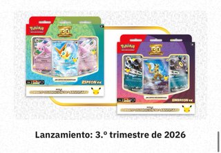 Pokémon TCG: Espeon ex & Umbreon ex Combate Celebr