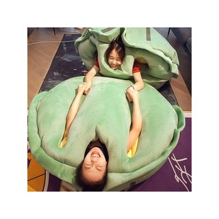Cojín tortuga gigante cómodo y divertido