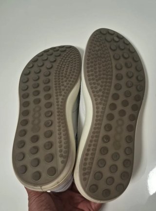 Zapatillas Ecco Talla 38 Blancas