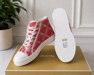 Michael Kors Zapatos Coral y Blanco Talla 40
