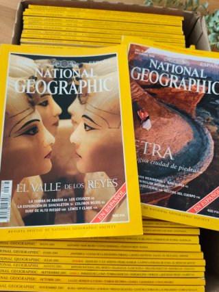 National Geographic Lote de revistas