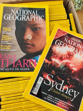 National Geographic Lote de revistas
