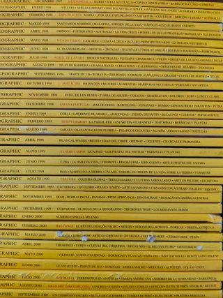 National Geographic Lote de revistas
