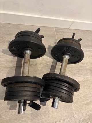 Pareja Mancuernas Ajustables 28KG