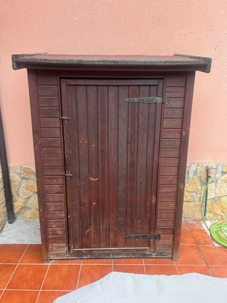 Armario exterior teka cobertizo madera