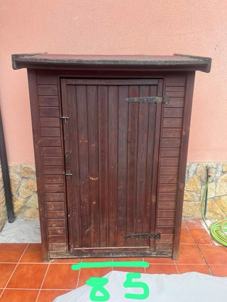 Armario exterior teka cobertizo madera