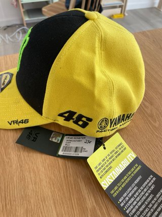Chapéu VR46 Rossi Monster Energy Yamaha