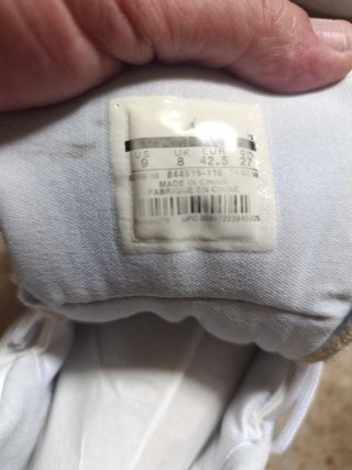 Zapatillas Nike Air Jordan Doradas Blancas