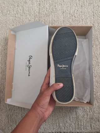 Zapatillas Pepe Jeans Blancas y Marrones