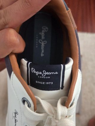 Zapatillas Pepe Jeans Blancas y Marrones