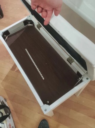 Pianoforte Yamaha U1 bianco lucido