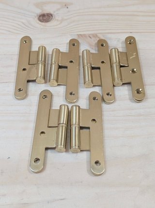 Bisagras Puerta Madera Genérico 100x57mm Pack 6