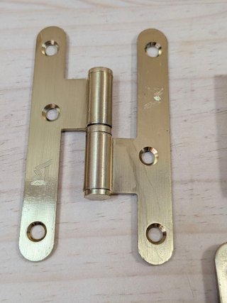 Bisagras Puerta Madera Genérico 100x57mm Pack 6