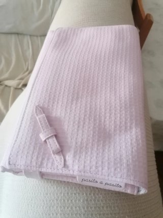Cambiador portátil Pasito a Pasito rosa