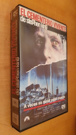 VHS El Cementerio Viviente - Stephen King