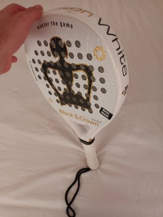 Black Crown Piton White 2026 Pala Pádel