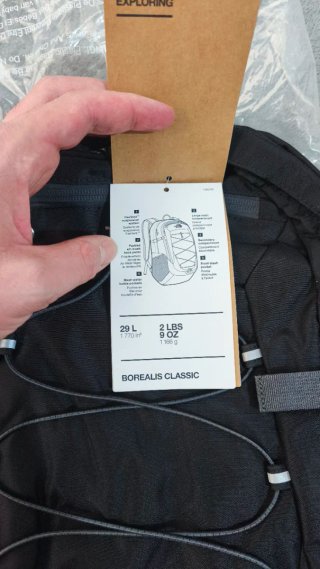 Mochila The North Face Borealis Classic Negra