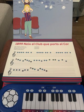 Fans Legacy - FC Barcelona Piano Book for Kids,...