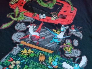 Camiseta Pokémon Game Boy