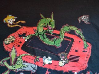 Camiseta Pokémon Game Boy
