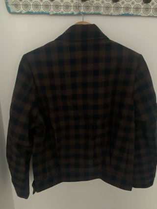Chaqueta Zara cuadros cruzada Talla M Me costó 80€