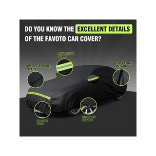 Favoto cubierta coche impermeable sedán
