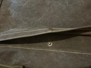 Bolso bandolera Coronel Tapioca lona verde militar