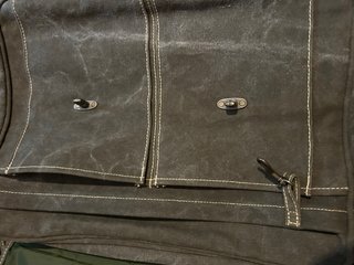 Bolso bandolera Coronel Tapioca lona verde militar