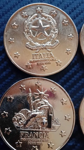 COLECCIÓN COMPLETA 12 MEDALLAS CEE