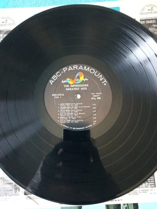 The Impressions LP Greatest Hits