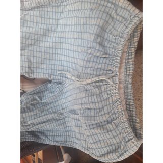 Pantalón de cuadros azul